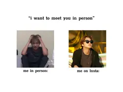 i want to meet you