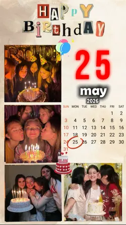 hbd 25 may 2026 
