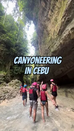 Canyoneering in Cebu