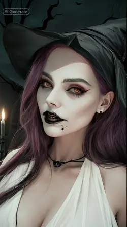 halloween witch AI