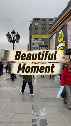 Beautiful moment