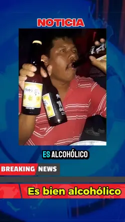 Es bien alcohólico 