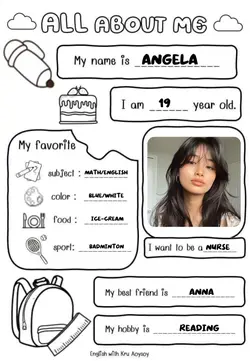 ALL ABOUT ME