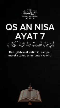 QS AN NISA AYAT 7