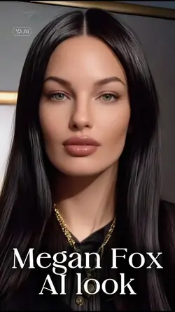 MEGAN FOX LOOK AI