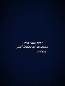 Have u ever?