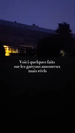 faits sur les gars 