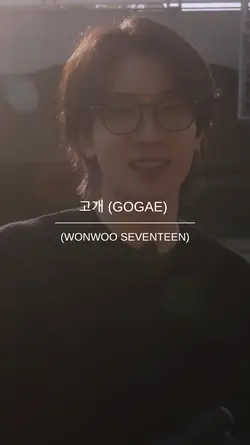 Gogae - wonwoo