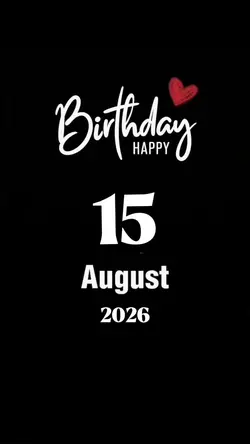 Hbd 15 August 2026