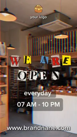 we are open 