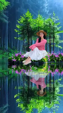 Water reflection