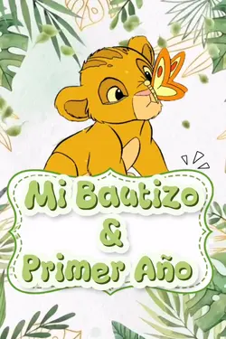 Invitación rey león 