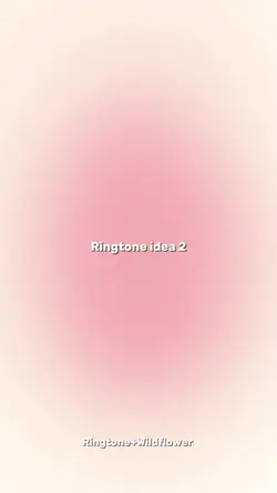 Ringtone idea 