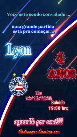 convite do Bahia