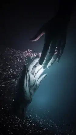 Love hand overlay