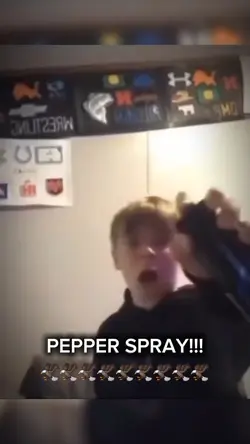 pepper spray meme