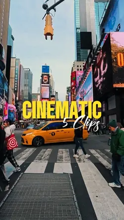 5 clips cinematic 