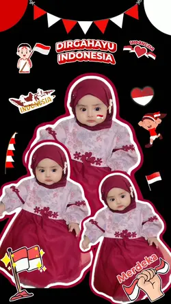 17 agustus anak cute