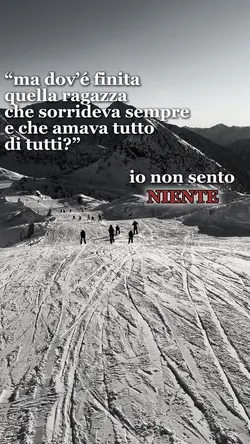 io non sento niente