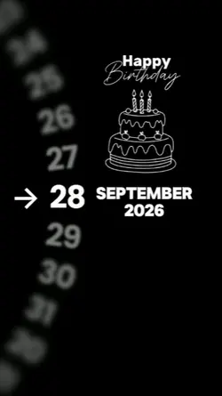 HBD 28 September