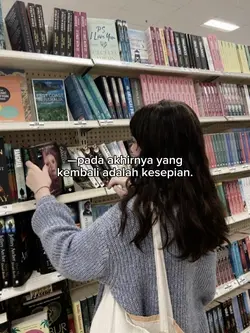 hanya kesepian 