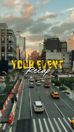 your event recap