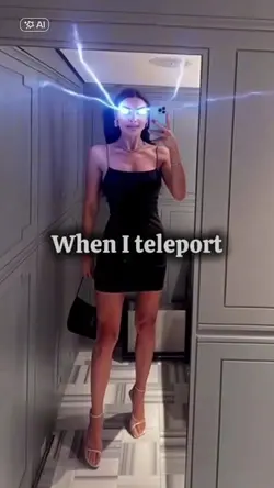 teleport effect