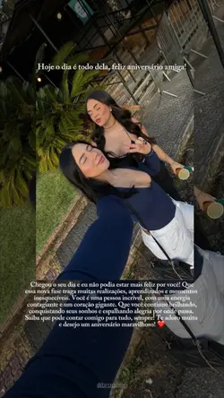 aniversário amiga 