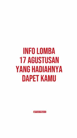 INFO LOMBA 17 AN