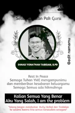 RIP Dimas Yonathan 