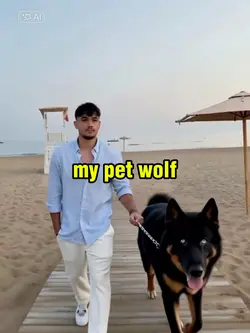 my pet wolf
