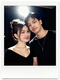 polaroid couple AI 