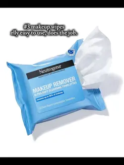 makeup removers.