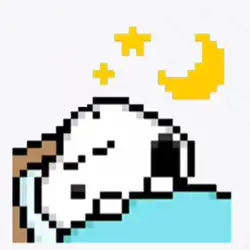 Snoopy stiker 