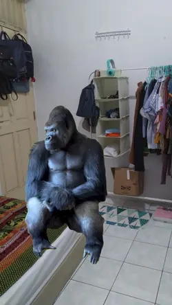 ALONE GORILLA