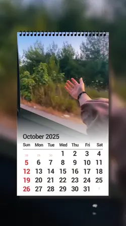 Calendar Oktober 