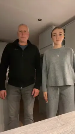 daughter dad moment