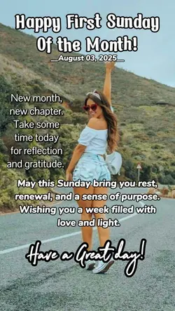 1st Sunday of August