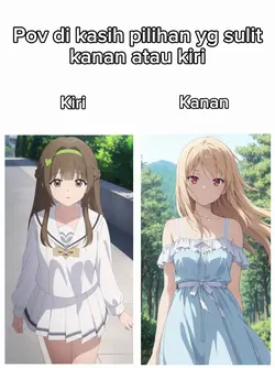 kanan atau kiri ? 