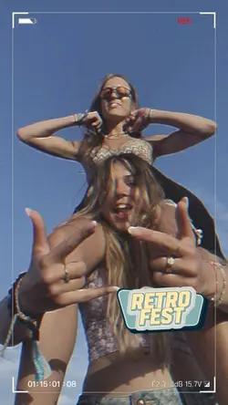 Retro fest cam