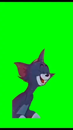 Tom laughing