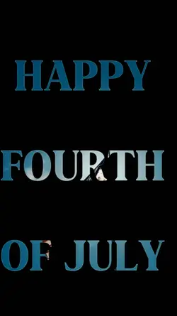 happy fourth of July
