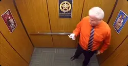 Old man dancing 
