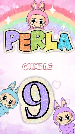 Invitación Labubu 