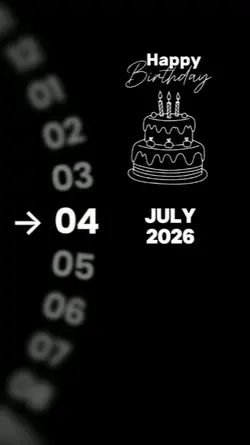 HBD 04 JULY 