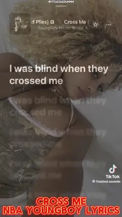 CROSS ME 🤍