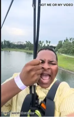 Tallest zip line!