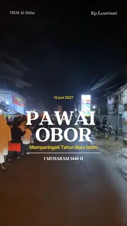 Pawai obor 1 muharam
