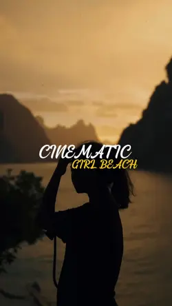 CINEMATIC GIRL BEACH