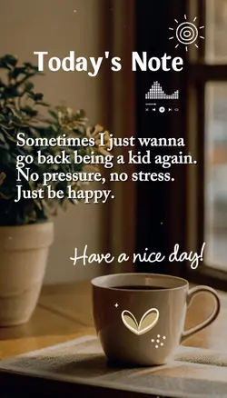 Just be happy